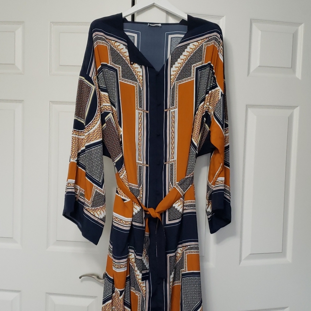 Rosetta Getty geometric maxi dress